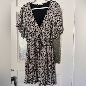 Abercrombie Button Up Tie-Front Dress XL